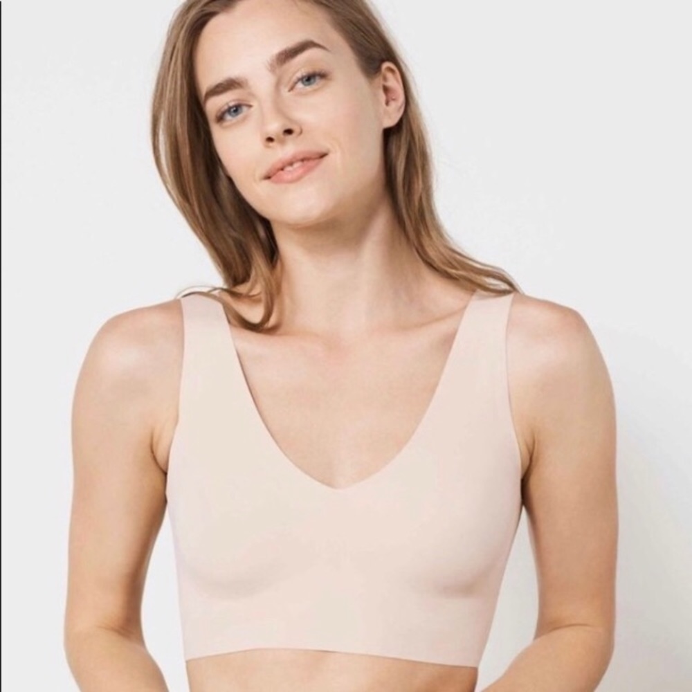 True&Co. V-Neck True Body Bra! Dulce, XS, NWT